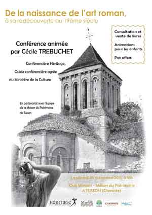 conférences sur l'art Roman