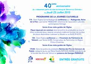 conférence à Talmont